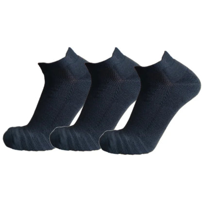 1/3 Pairs Anti-slip Football Socks Men Cotton Sock Short Long Tube Soccer Basketball Sport Socks Breathable Deodorous Sock 39-45