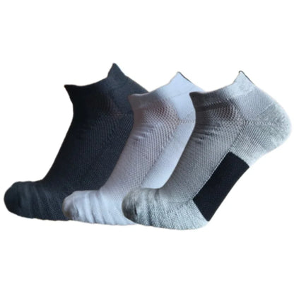 1/3 Pairs Anti-slip Football Socks Men Cotton Sock Short Long Tube Soccer Basketball Sport Socks Breathable Deodorous Sock 39-45