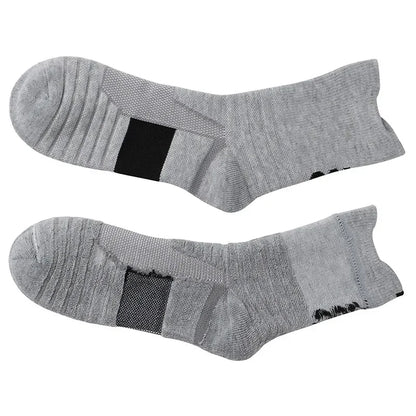 1/3 Pairs Anti-slip Football Socks Men Cotton Sock Short Long Tube Soccer Basketball Sport Socks Breathable Deodorous Sock 39-45