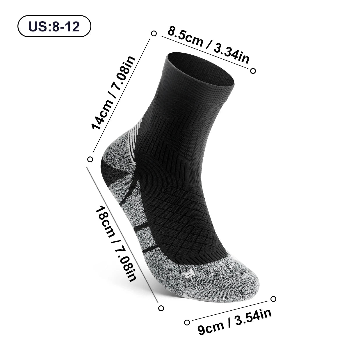 Coolmax - Chaussettes courtes