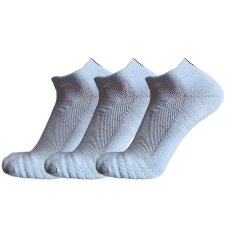 1/3 Pairs Anti-slip Football Socks Men Cotton Sock Short Long Tube Soccer Basketball Sport Socks Breathable Deodorous Sock 39-45